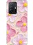 Xiaomi Mi 11T - 11T Pro Uyumlu Pembe Beyaz Çiçekler Sulu Boya Baskılı Silikon Kılıf 1