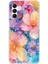 Samsung Galaxy A04S Uyumlu Renkli Çiçekler Sulu Boya Baskılı Silikon Kılıf 1