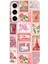 Samsung Galaxy S24 Plus Uyumlu Pembe Posta Pulları Baskılı Silikon Kılıf 1
