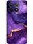 Poco F6 Pro Uyumlu Ametist Taşı Mor Mermer Baskılı Silikon Kılıf 1