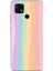 Redmi 10C - Poco C40 Uyumlu Gökkuşağı Rengarenk Baskılı Silikon Kılıf 1