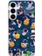 Samsung Galaxy S25 Fe Uyumlu Minik Astronotlar Uzayda Baskılı Silikon Kılıf 1