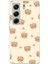 Tecno Camon 40 Pro Uyumlu Sevimli Ayıcıklar Baskılı Silikon Kılıf 1