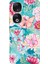 Honor 90 Uyumlu Kelebekler ve Çiçekler Baskılı Silikon Kılıf 1