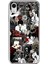 iPhone Xr Uyumlu Death Note Kolaj Tasarımlı Baskılı Silikon Kılıf 1