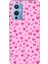 Oneplus 9 Uyumlu Pembe Minik Kalpler Baskılı Silikon Kılıf 1
