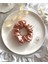 Kadın Saten Toka - Bronz Pudra – Tekli Lüks Lastik Model Scrunchie 1