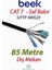 Cat7 - 85 Metre Saf Bakır S/ftp AWG23 Spe Dış Mekan Data Kablosu, Siyah Renk 1
