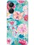 Redmi 13C - Poco C65 Uyumlu Kelebekler ve Çiçekler Baskılı Silikon Kılıf 1