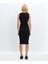 Yeni Sezon Bisiklet Yaka Kadın Bodycon Elbise 4