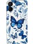 Tecno Spark 9 Pro Uyumlu Mavi Kelebekler Baskılı Silikon Kılıf 1