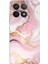Poco F6 Pro Uyumlu Pembe Mermer Baskılı Silikon Kılıf 1