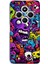 Redmi 14C Uyumlu Psikodeli Renkli Canavarlar Baskılı Silikon Kılıf 1