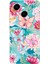 Tecno Spark Go 1 Uyumlu Kelebekler ve Çiçekler Baskılı Silikon Kılıf 1