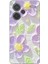 Redmi Note 13 Pro Plus 5g Uyumlu Mor Papatyalar Sulu Boya Baskılı Silikon Kılıf 1