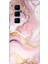 Infinix Hot 50 Pro Plus Uyumlu Pembe Mermer Baskılı Silikon Kılıf 1