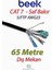 Cat7 - 65 Metre Saf Bakır S/ftp AWG23 Spe Dış Mekan Data Kablosu, Siyah Renk 1
