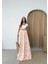 Summer Flower Maxi Etek Krem 1