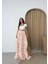 Summer Flower Maxi Etek Krem 2