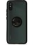 Xiaomi Redmi 9A Kılıf Montreal Yüzüklü Silikon Kapak - Siyah 1