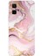 Infinix Gt 30 Pro Uyumlu Pembe Mermer Baskılı Silikon Kılıf 1