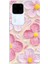 Vivo V30 Uyumlu Pembe Beyaz Çiçekler Sulu Boya Baskılı Silikon Kılıf 1