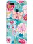 Oppo A5S-AX7-A12 Uyumlu Kelebekler ve Çiçekler Baskılı Silikon Kılıf 1