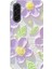 Samsung Galaxy A17 Uyumlu Mor Papatyalar Sulu Boya Baskılı Silikon Kılıf 1