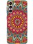 Samsung Galaxy S21 Uyumlu Mandala Baskılı Silikon Kılıf 1