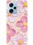 Redmi Note 12 Pro 5g Uyumlu Pembe Beyaz Çiçekler Sulu Boya Baskılı Silikon Kılıf 1