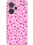 Redmi Note 13 Pro Plus 5g Uyumlu Pembe Minik Kalpler Baskılı Silikon Kılıf 1