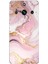 Realme 11 Pro-Pro Plus Uyumlu Pembe Mermer Baskılı Silikon Kılıf 1