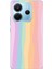 Redmi Note 14 4g Uyumlu Gökkuşağı Rengarenk Baskılı Silikon Kılıf 1