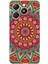Realme C61 Uyumlu Mandala Baskılı Silikon Kılıf 1