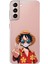 Samsung Galaxy S21 Uyumlu Monkey D. Luffy Tasarımlı Baskılı Silikon Kılıf 1
