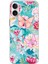iPhone 16 Plus Uyumlu Kelebekler ve Çiçekler Baskılı Silikon Kılıf 1