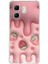 Infinix Hot 50I - Smart 9 Uyumlu Çilekli Pasta Baskılı Silikon Kılıf 1