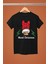 Chrıstmas Noel Baskılı Pamuklu Kısa Kollu Regular Kalıp Rock Tshırt 1