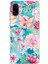Samsung Galaxy A07 Uyumlu Kelebekler ve Çiçekler Baskılı Silikon Kılıf 1