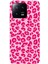 Xiaomi Mi 13 Uyumlu Pembe Leopar Tasarımlı Baskılı Silikon Kılıf 1