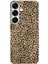 Samsung Galaxy S25 Uyumlu Leopar Tasarımlı Baskılı Silikon Kılıf 1