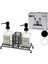 3 Pcs Metal Standlı - Cam Sıvı Sabunluk Seti Süngerlik (5148) 1