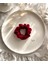Çocuk Saten Toka - Kraliçe Bordosu – Tekli Lüks Lastik Model Scrunchie 1