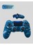 Bluetooth Kablosuz Ps4 Gamepad Çift Motorlu Siyah Controller 3