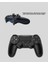 Bluetooth Kablosuz Ps4 Gamepad Çift Motorlu Siyah Controller 4