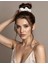 Kadın Saten Toka -Beyaz İnci – Tekli Lüks Lastik Model Scrunchie 4