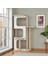 Pro Katlı Kedi Tırmalama Oyun Evi - 3 Yuvalı - 18MM Mdf - Minderli 1