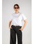 Kadın Basic Tshirt Bisiklet Yaka Loose Fit 2