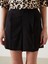 Yeni Sezon Loose Fit Keten Karışımlı Kadın Şort 3