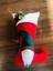 Cutestuffshop El Yapımı Noel Baba Figürlü Şömine Çorabı,Çarık Yılbaşı Çorabı,Ağaç Süsü,Yeniyıl Hediyesi 6